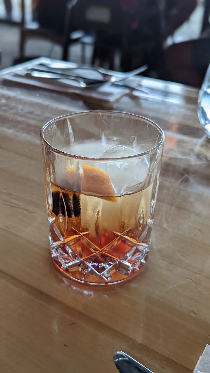 Smoked Old Fashion, Sky Bistro