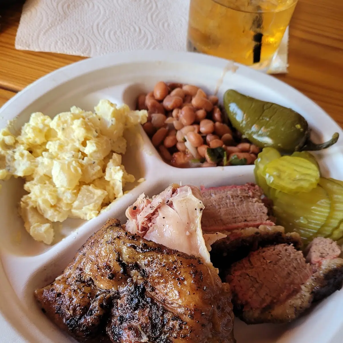 BBQ Brisket Plate