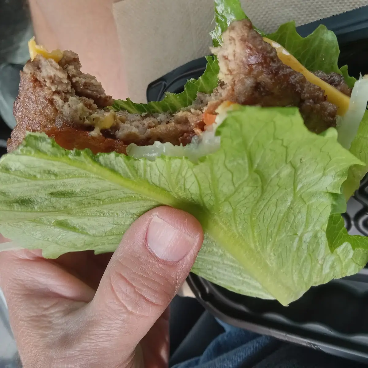 Double Cheeseburger No Bun