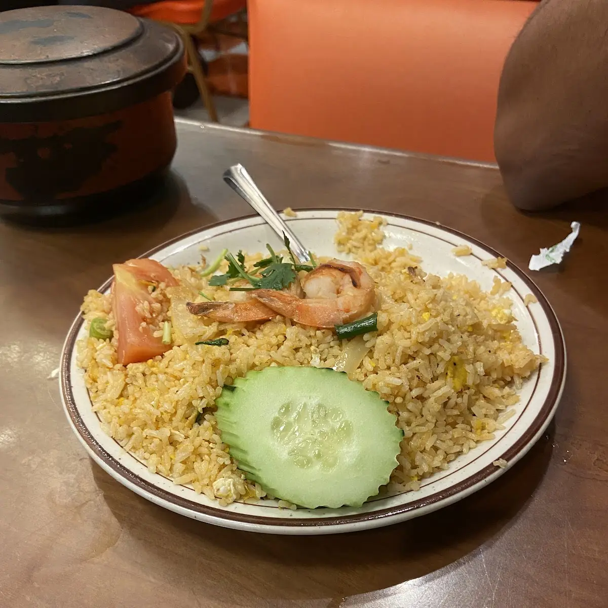 Shrimp Fried Rice with Curry Powder