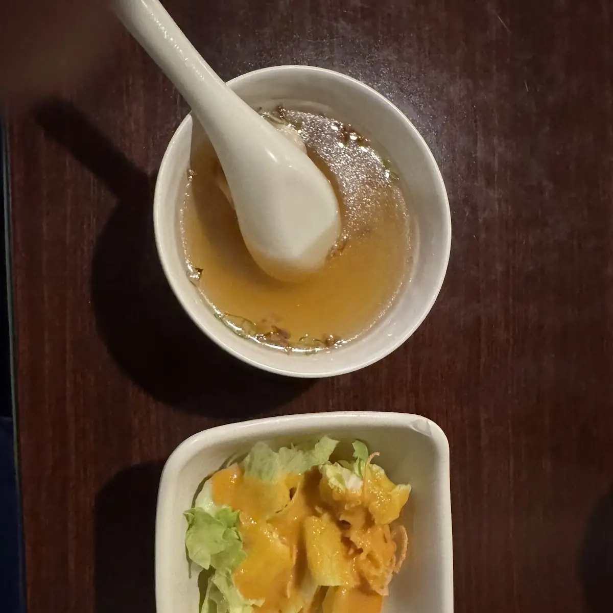Miss Soup and Ginger Salad