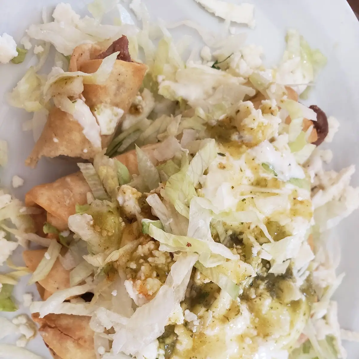 Deep Fried Chicken Taquitos Mexicanos
