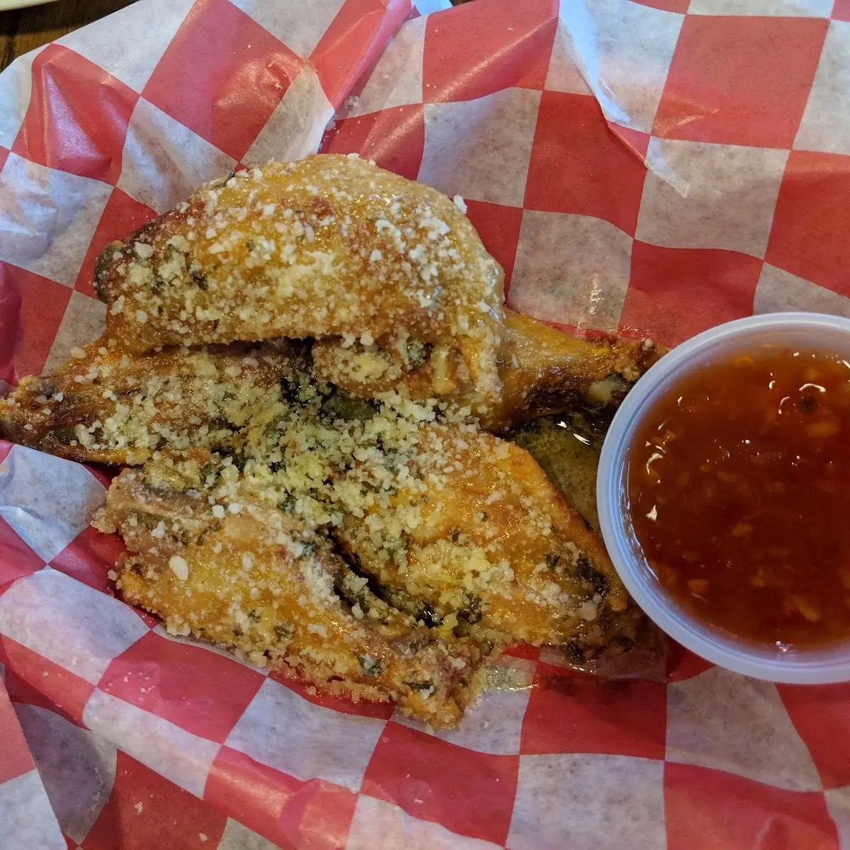Garlic Parmesan Wings