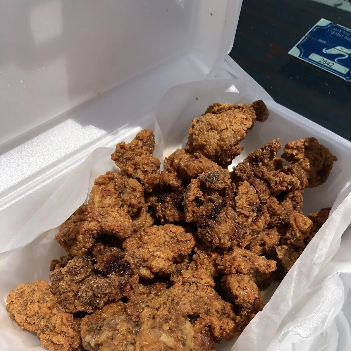 Fried Chicken Liver and Gizzards