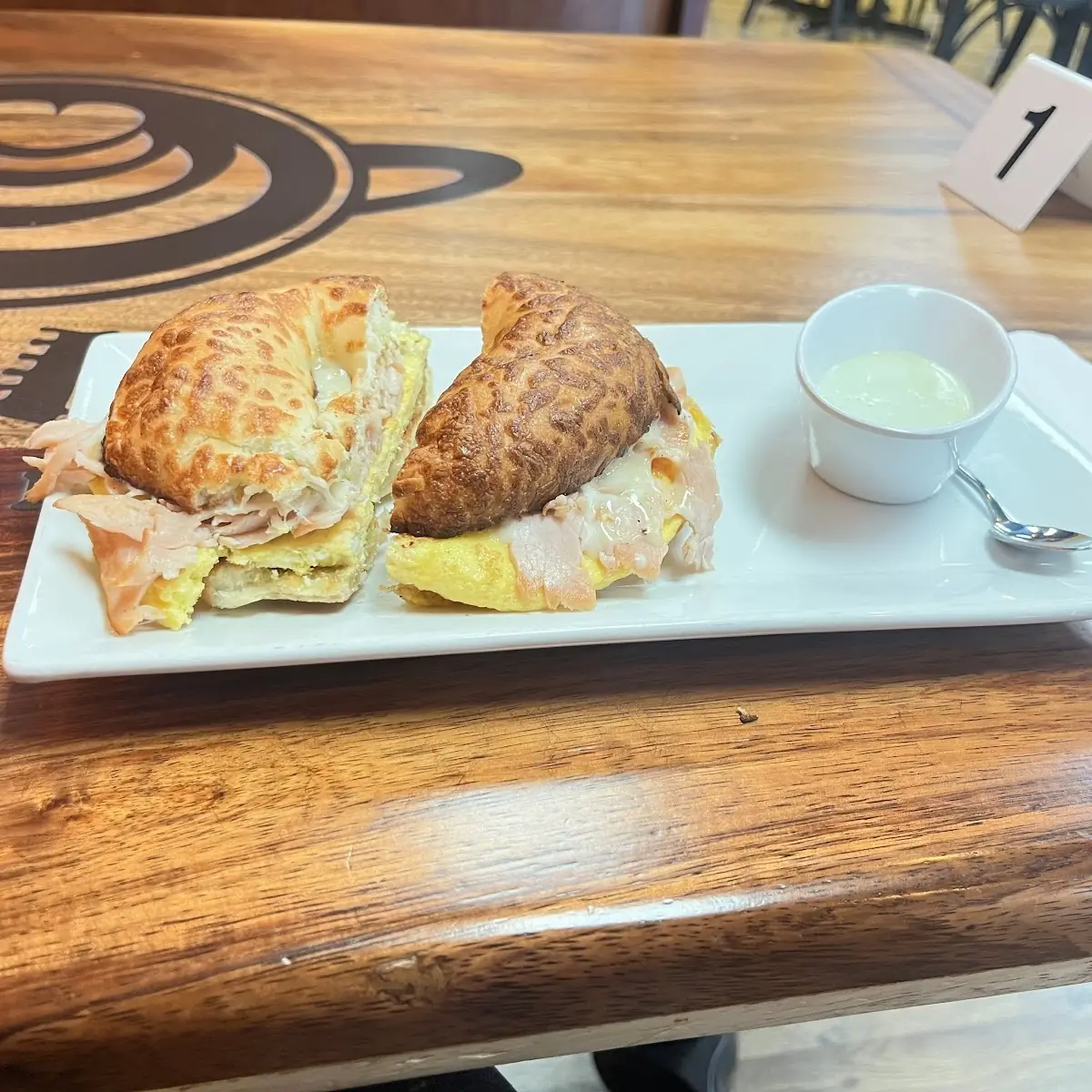 Ogden Bagel with Cilantro Dressing