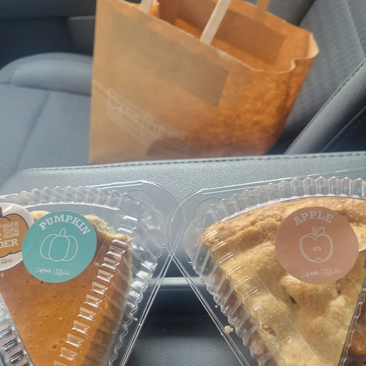 Pumpkin & Apple Pie Slices