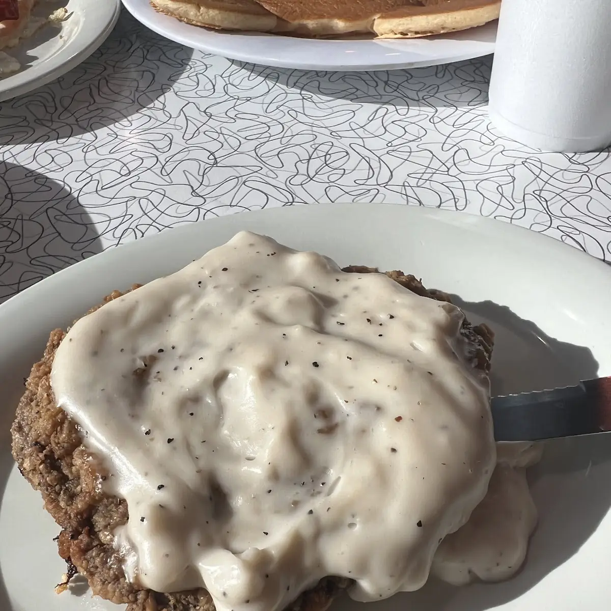 Chicken Fried Steak with Gravy & Eggs