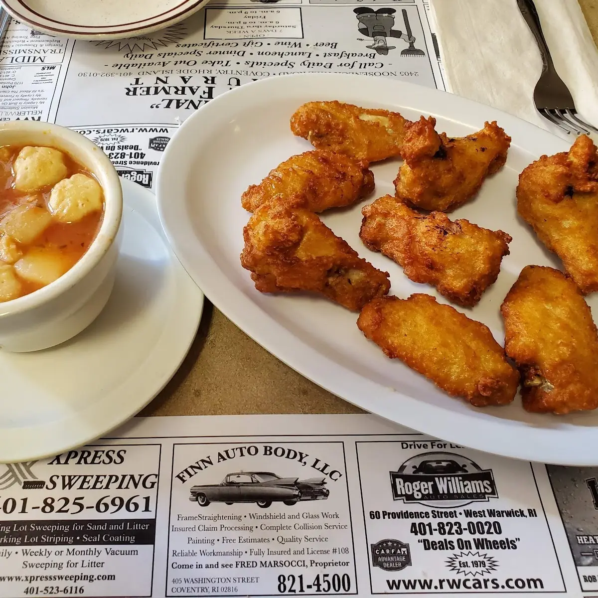 Buffalo Chicken Wings or BBQ