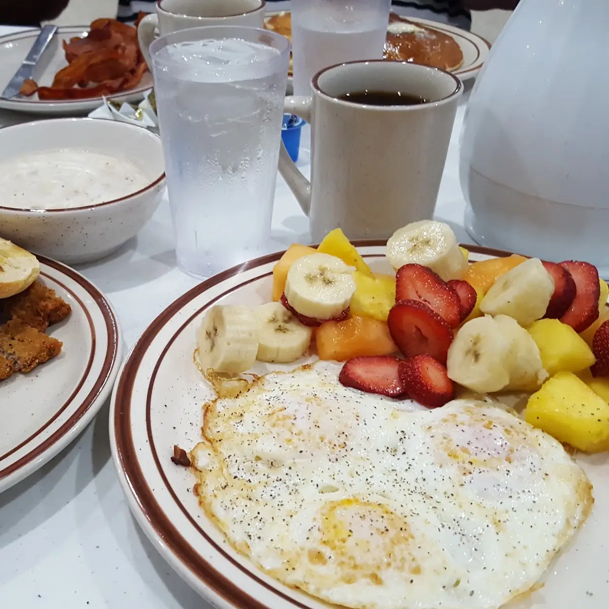 Country Fried Steak and Eggs