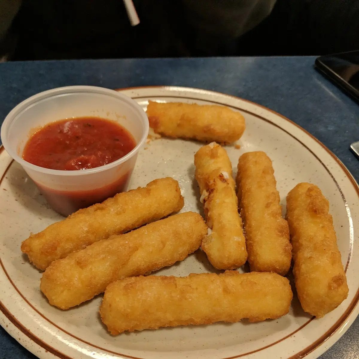 Mozzarella Cheese Sticks with Marinara Sauce