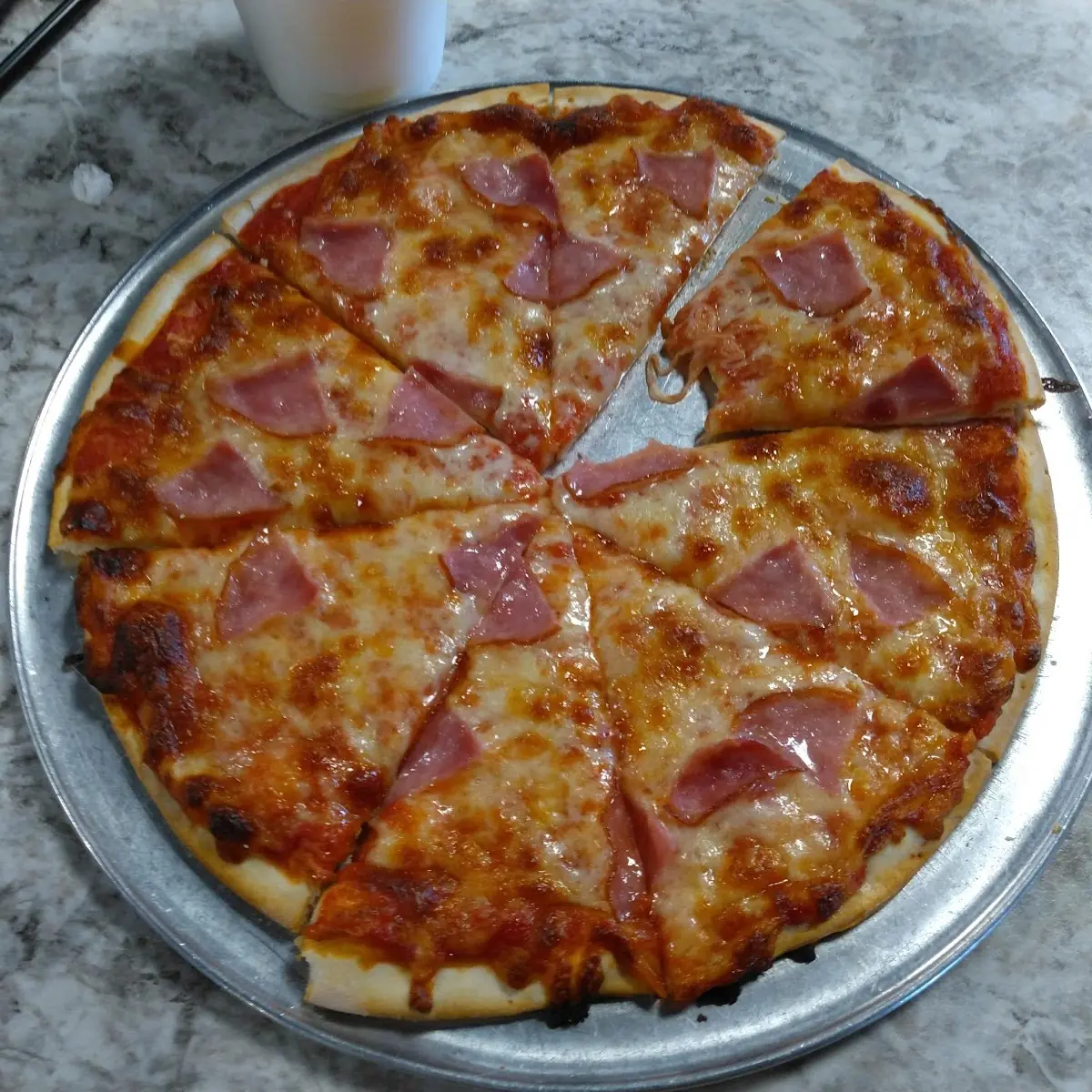 Canadian Bacon Pizza