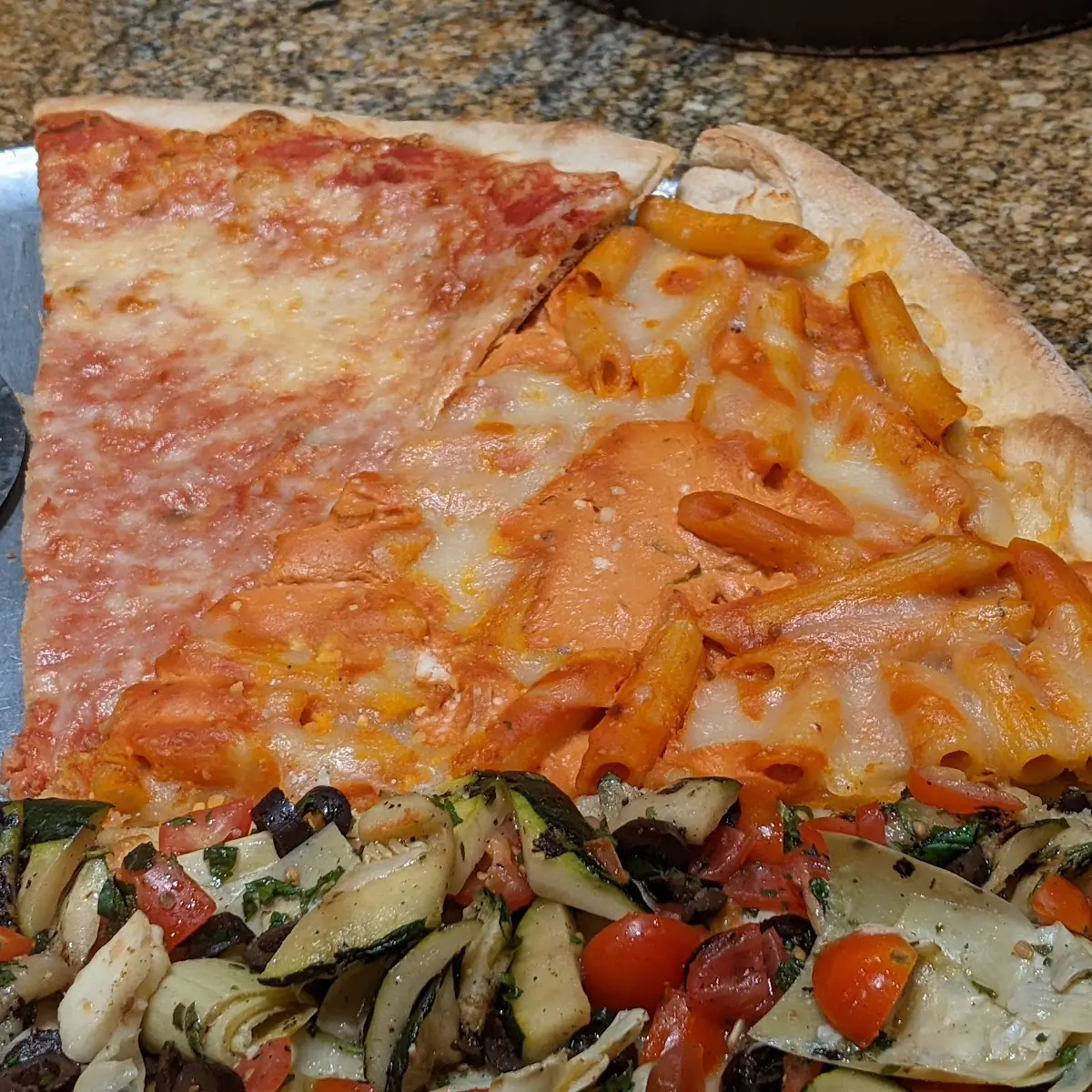 Baked Ziti Pizza