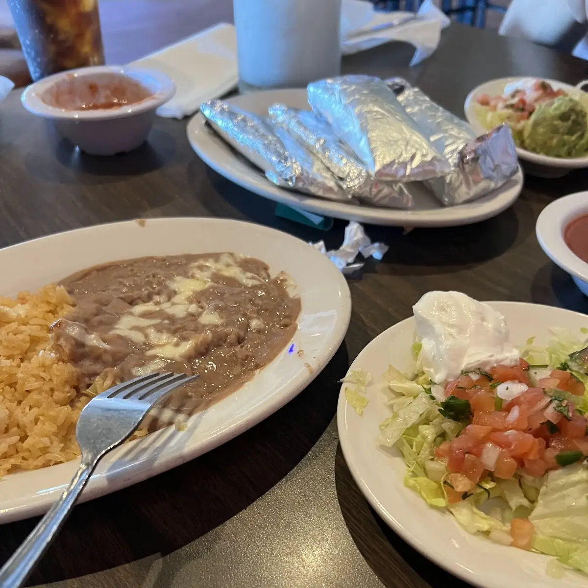PCB Seafood Burrito