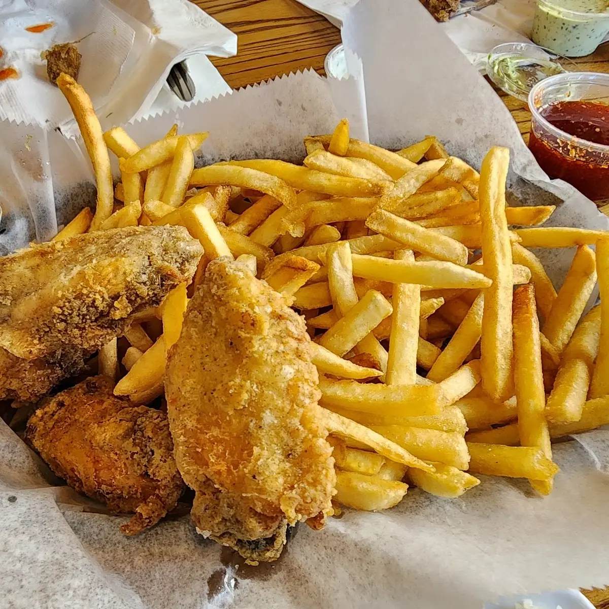 Wings Fries