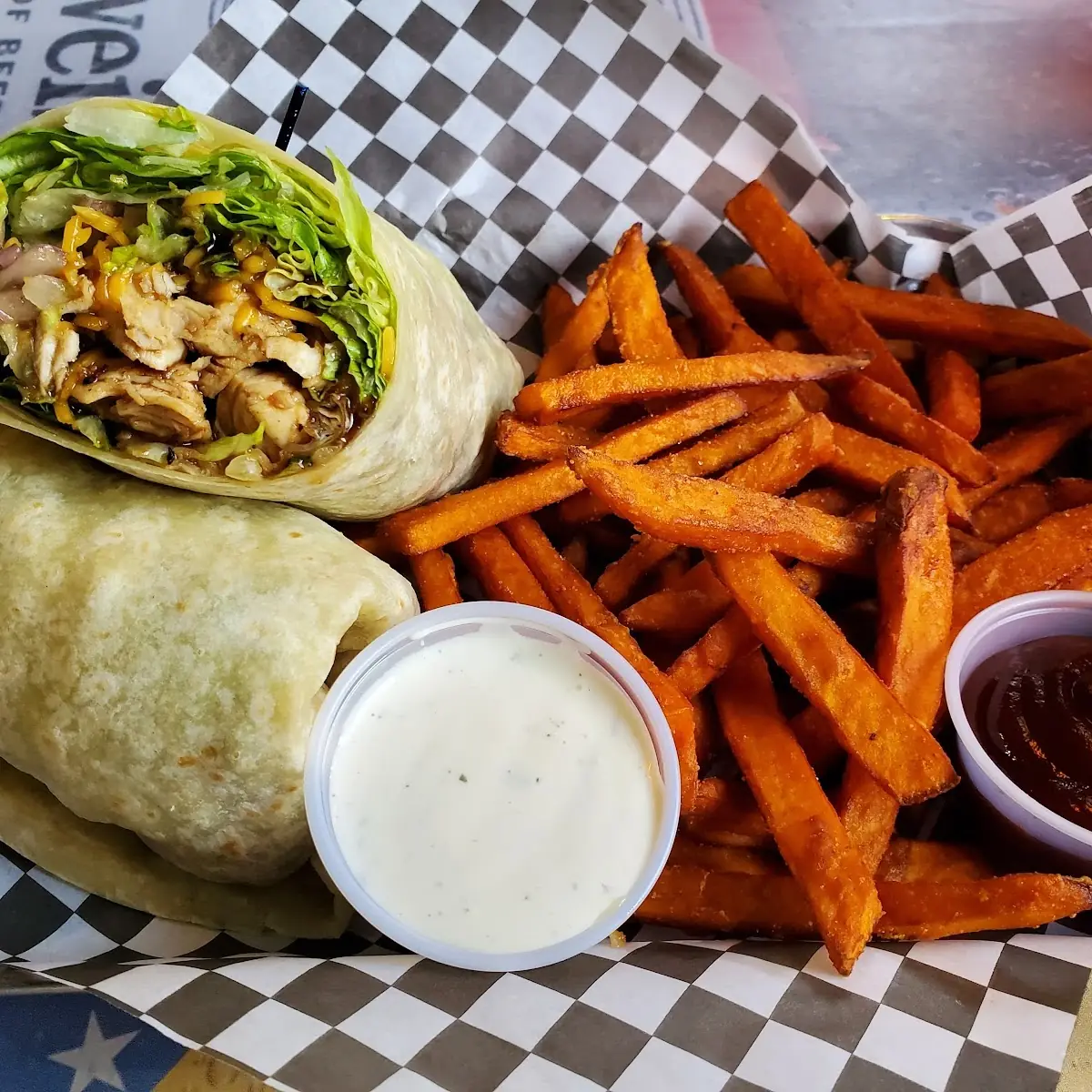Chicken Teriyaki Wrap
