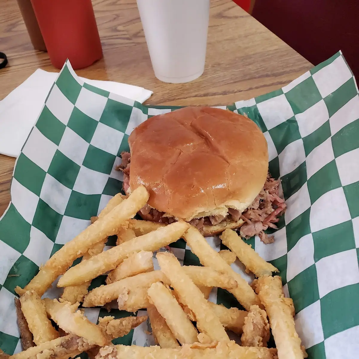 BBQ Pork French Fries
