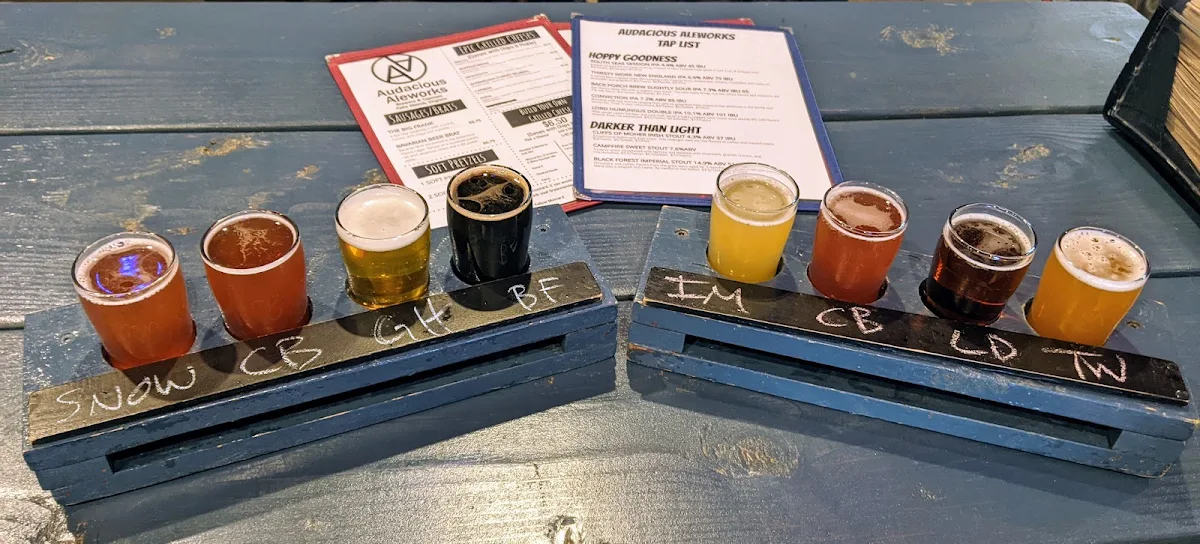 Hazy IPA and a Stout