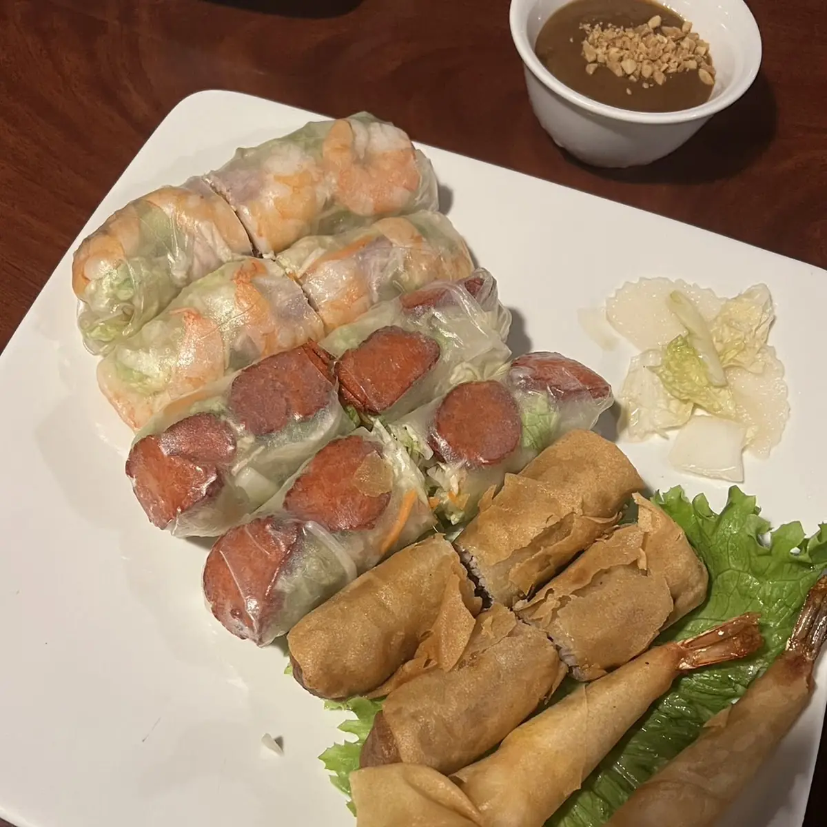 Charbroiled Pork Sausage Roll 2 Nem Cuốn