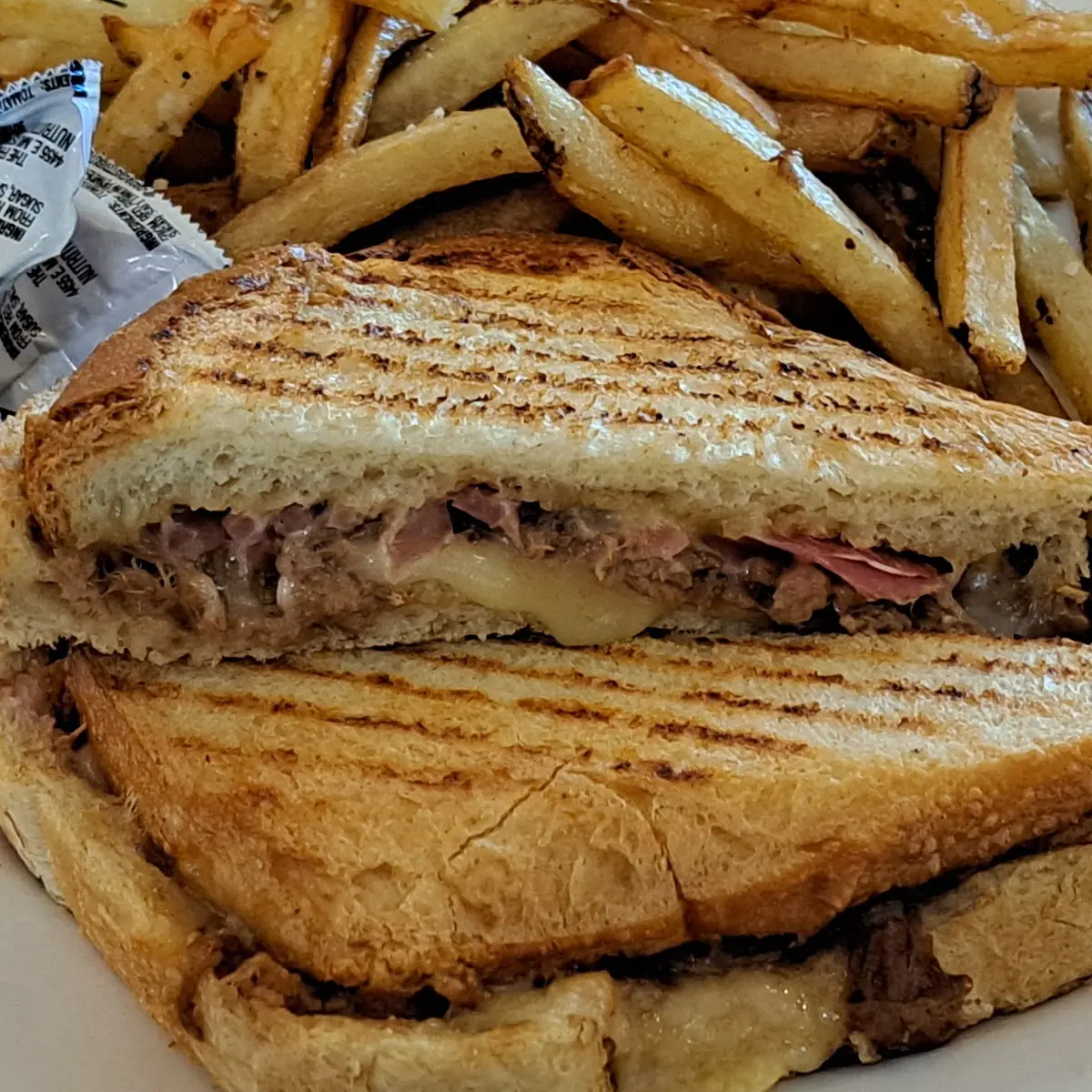 Brisket Grilled Cheese Sandwich
