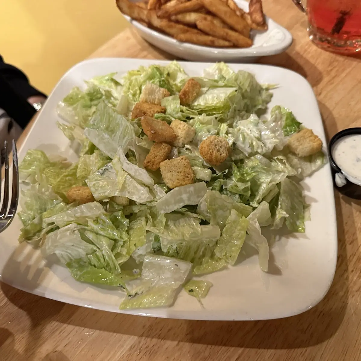 Pesto Caesar Salad