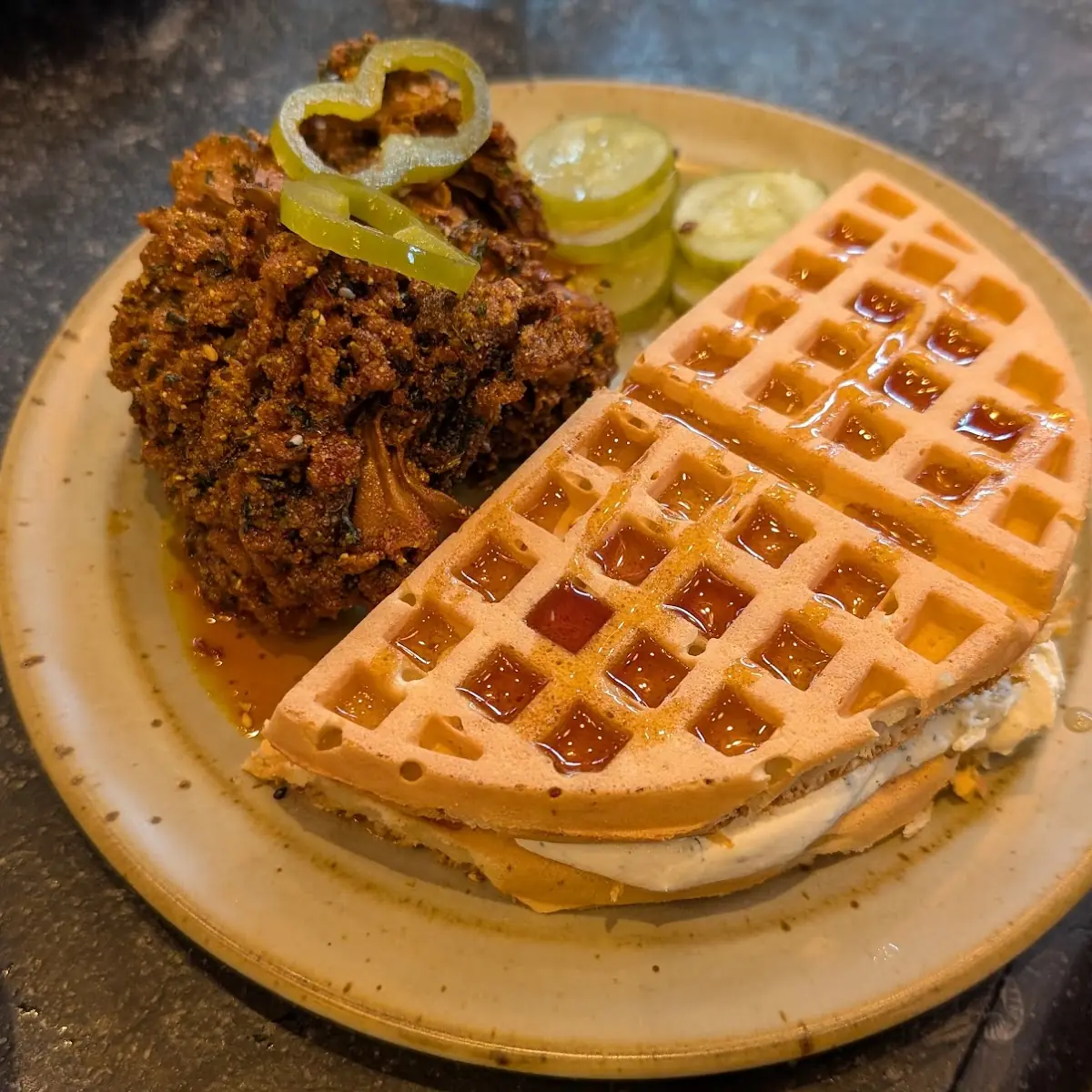 Chicken and Waffles