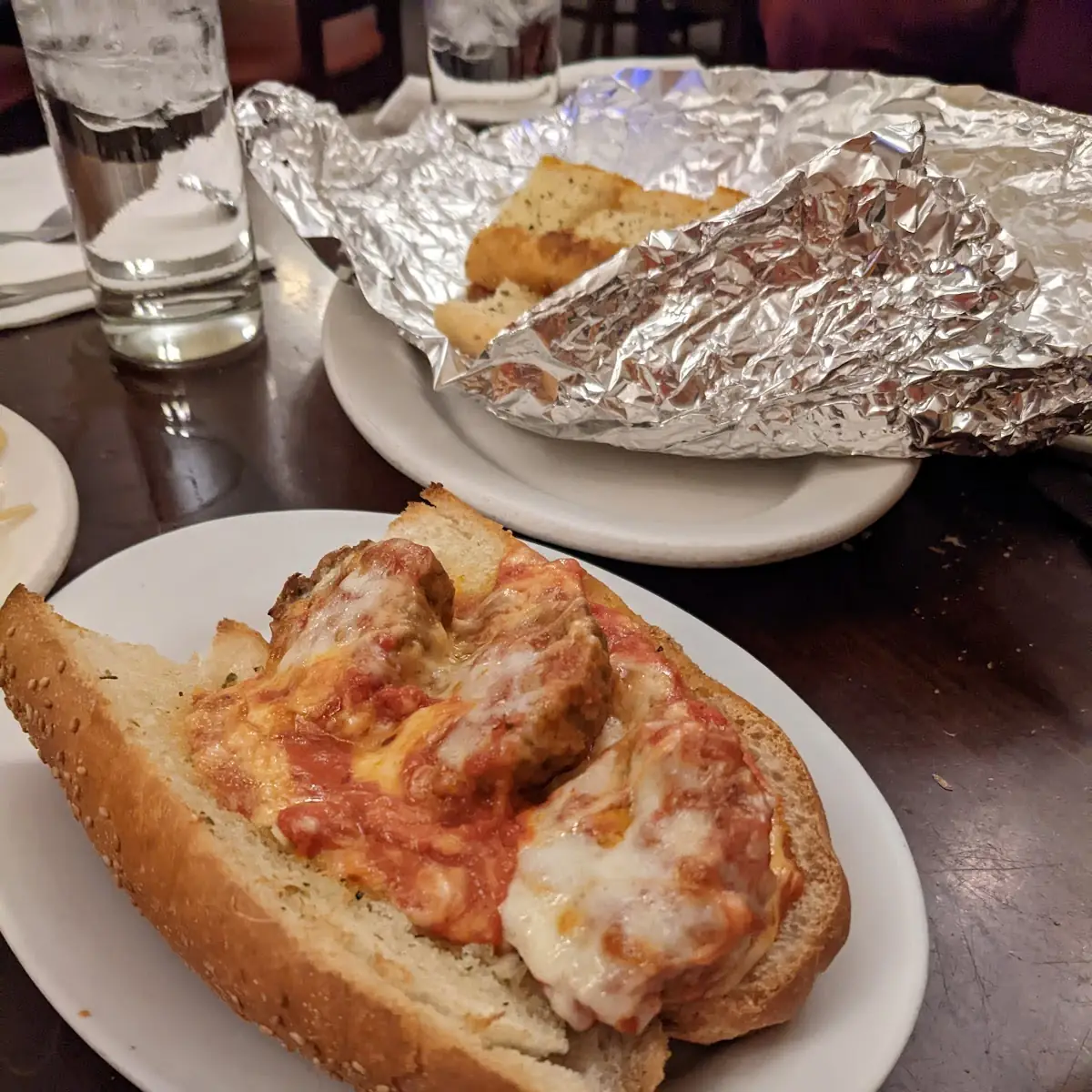 Meatball Parmigiana Hero