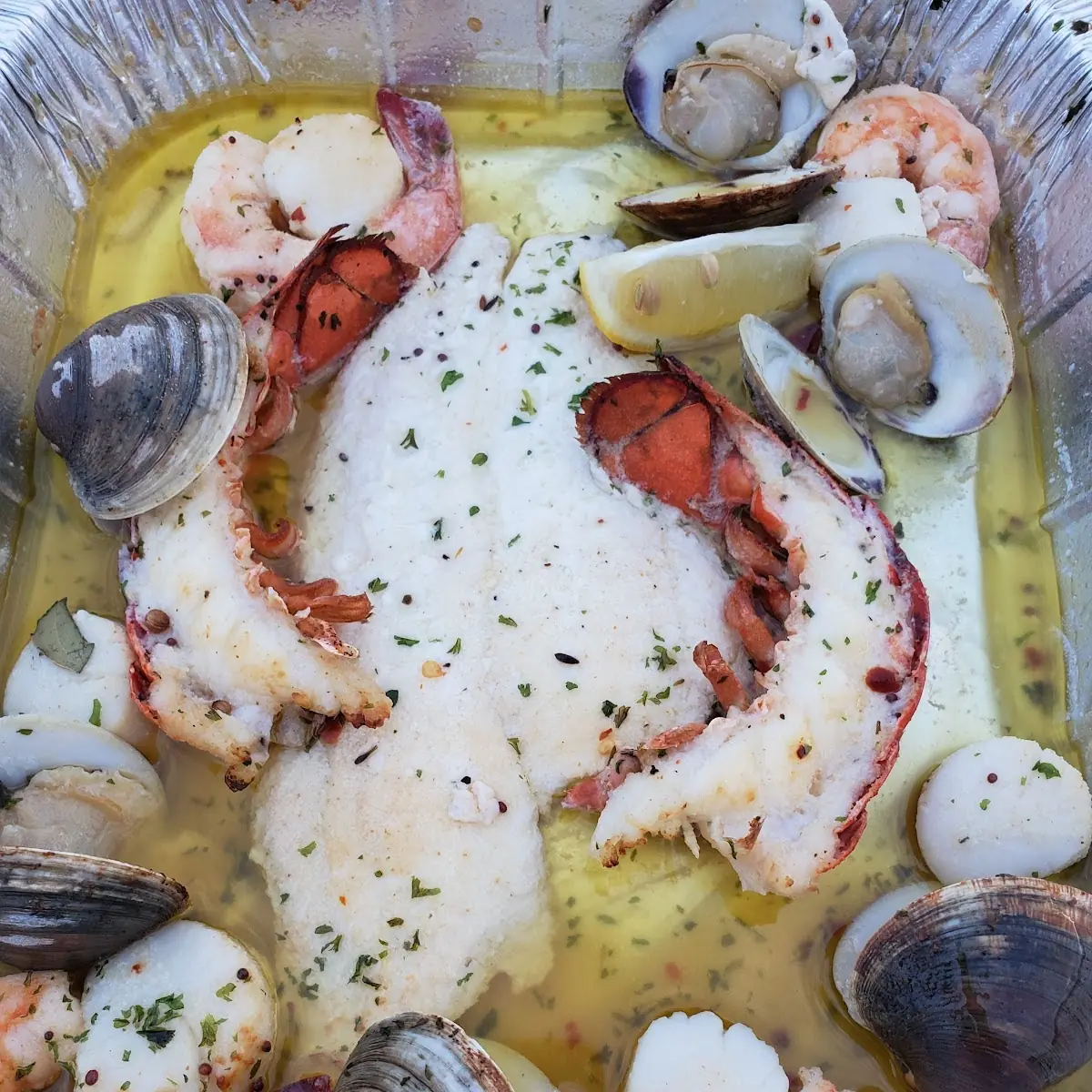 Broiled Seafood Combo