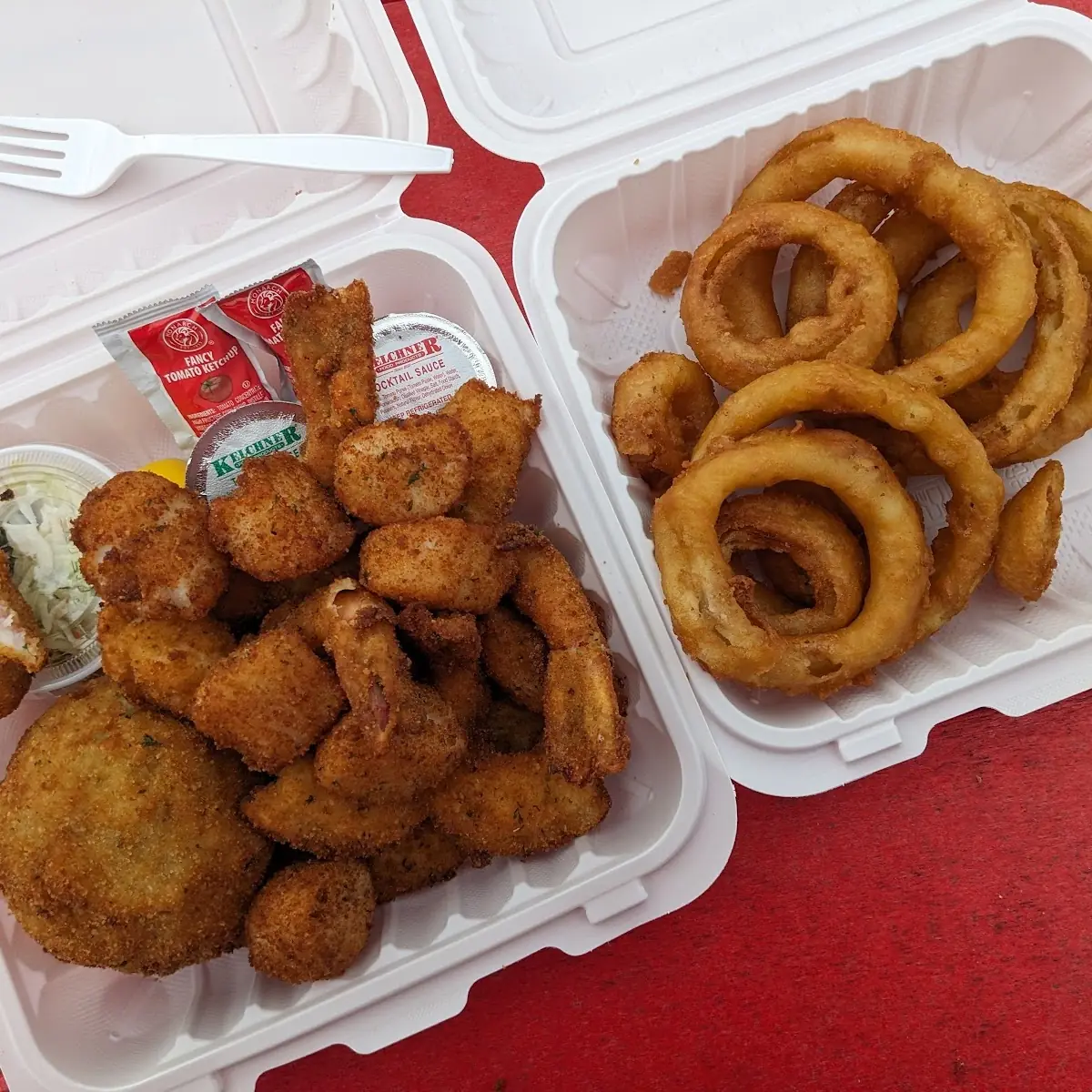 Bucket of Onion Rings