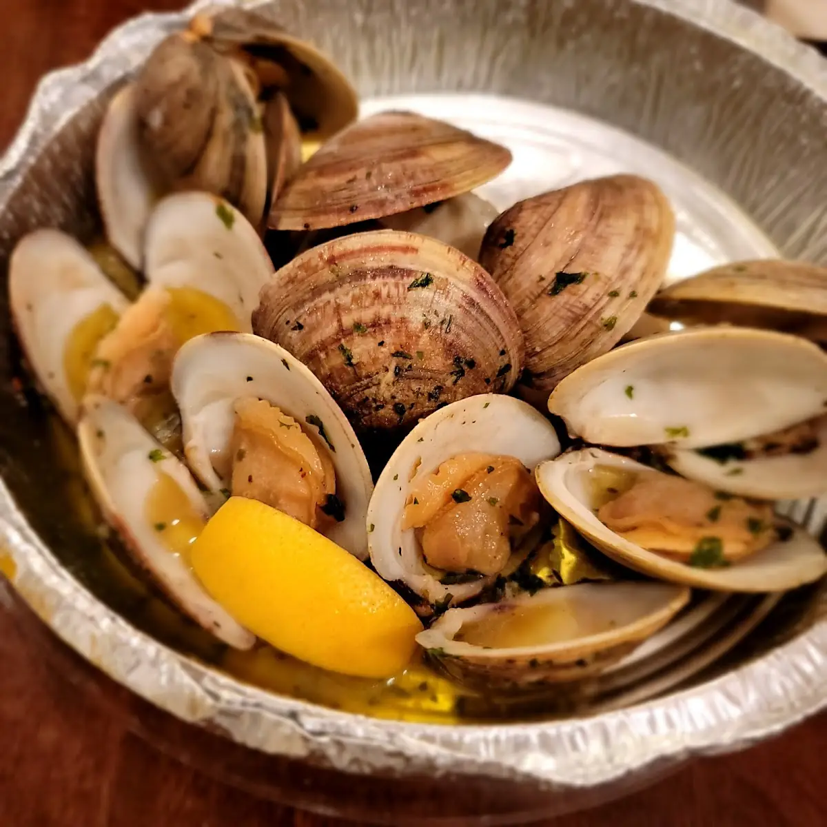 Steamed Clams