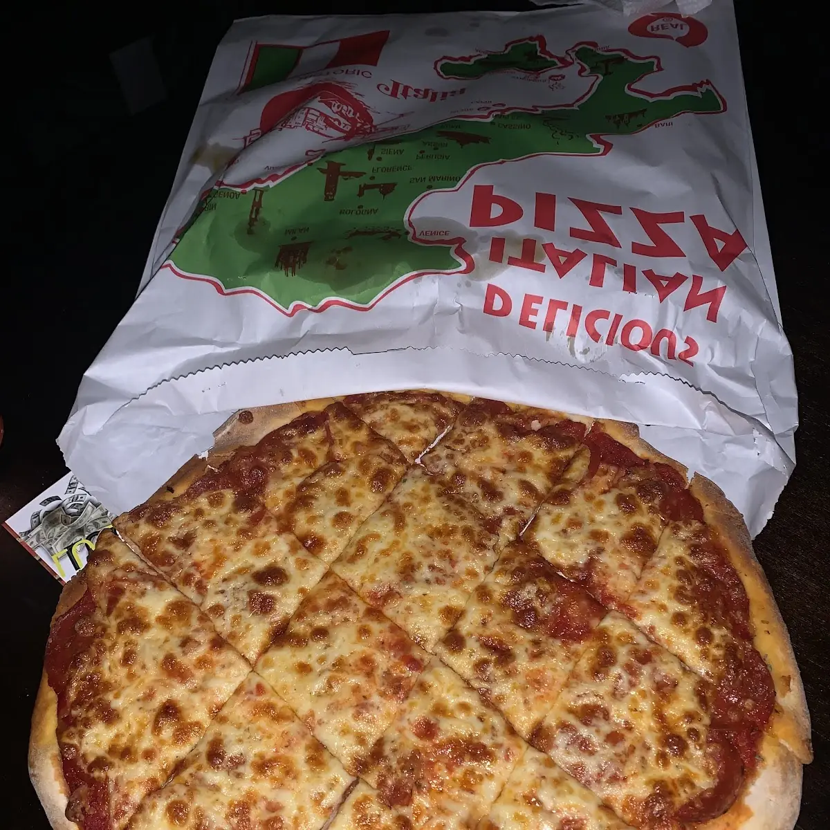 Thin Crust Pepperoni Tavern Style