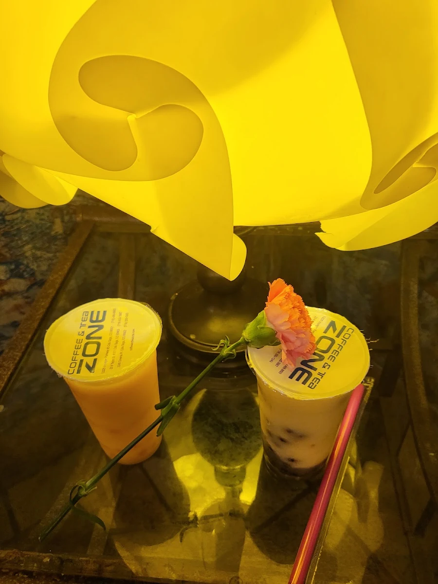 Bubble Tea and Mango Bubble