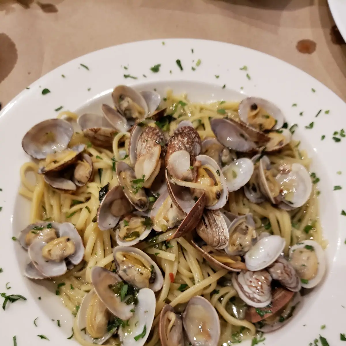 Linguine with White Clam Sauce - Pasta