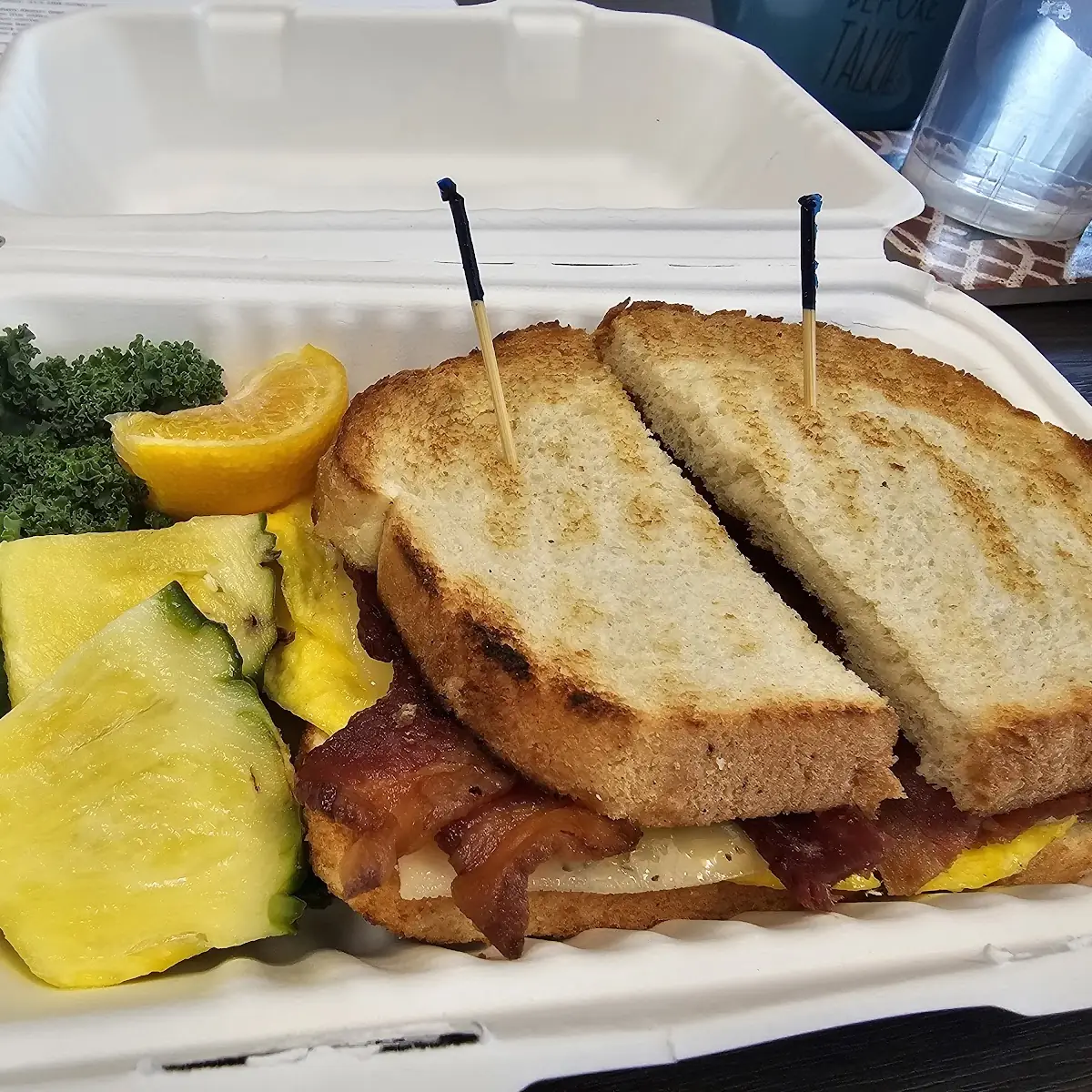 Bacon Egg and Cheese on Sourdough