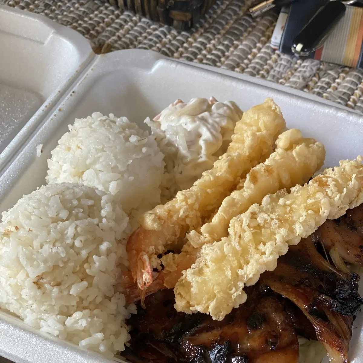 Plate with Chicken Teriyaki