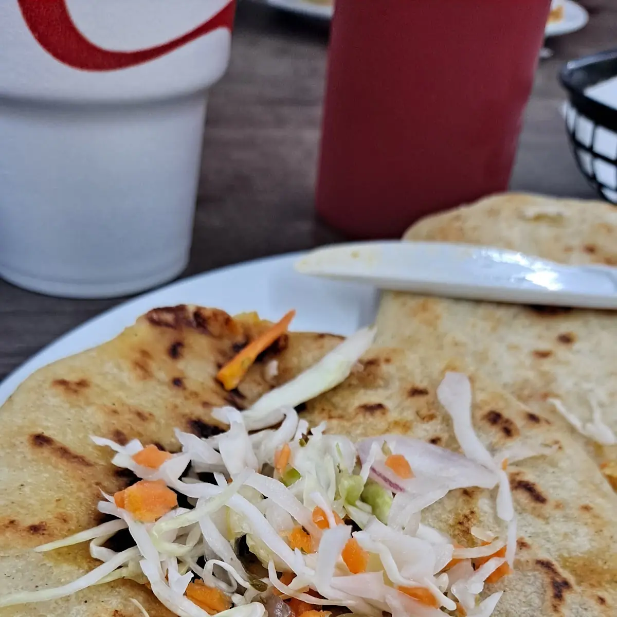 Pork and Cheese Pupusa