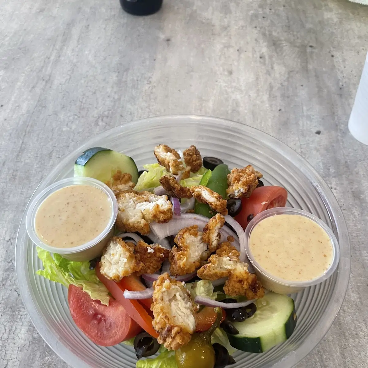 Garden Salad with Chicken