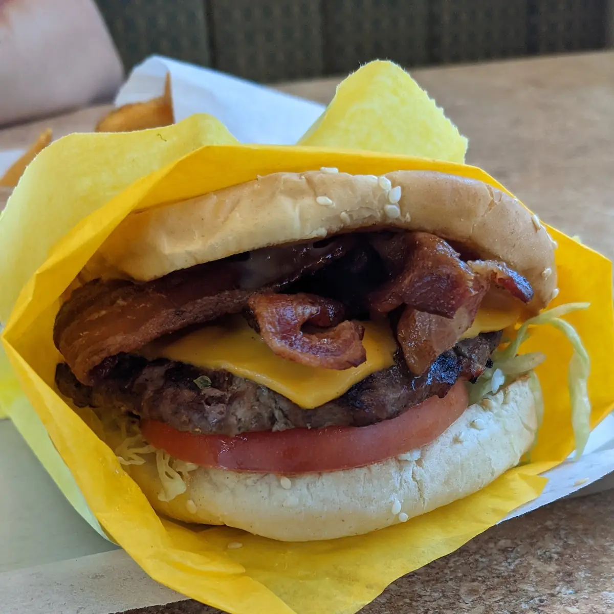Bacon Cheeseburger Combo