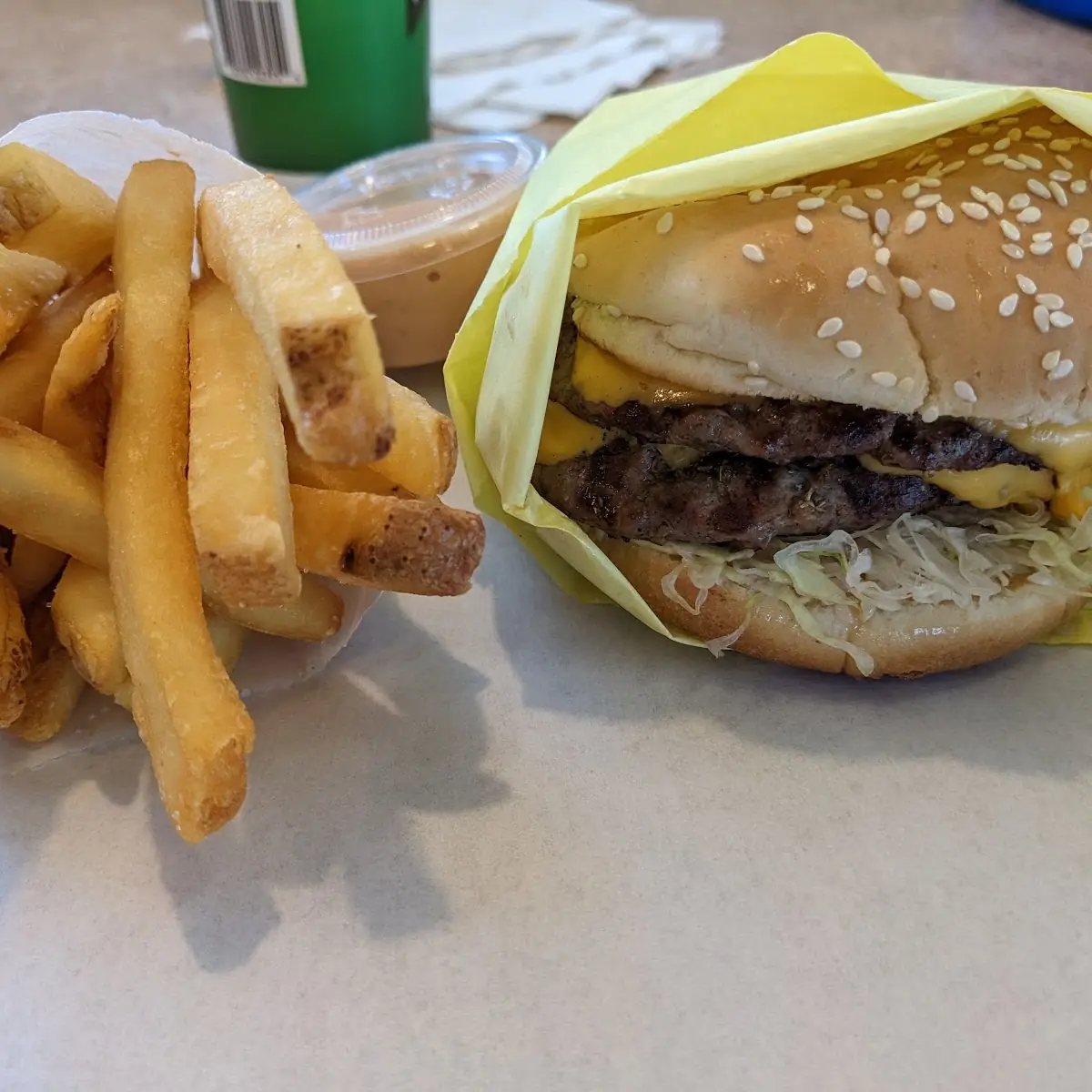 Double Cheeseburger Combo