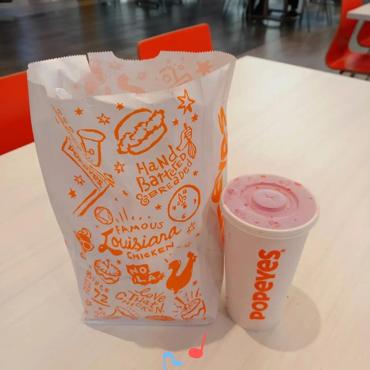 Popeyes Classic Flounder Fish Sandwich