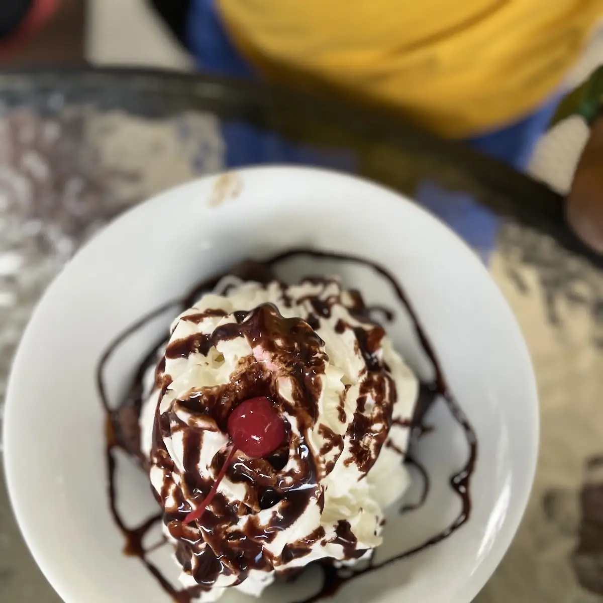 Vanilla Ice Cream with Brownie