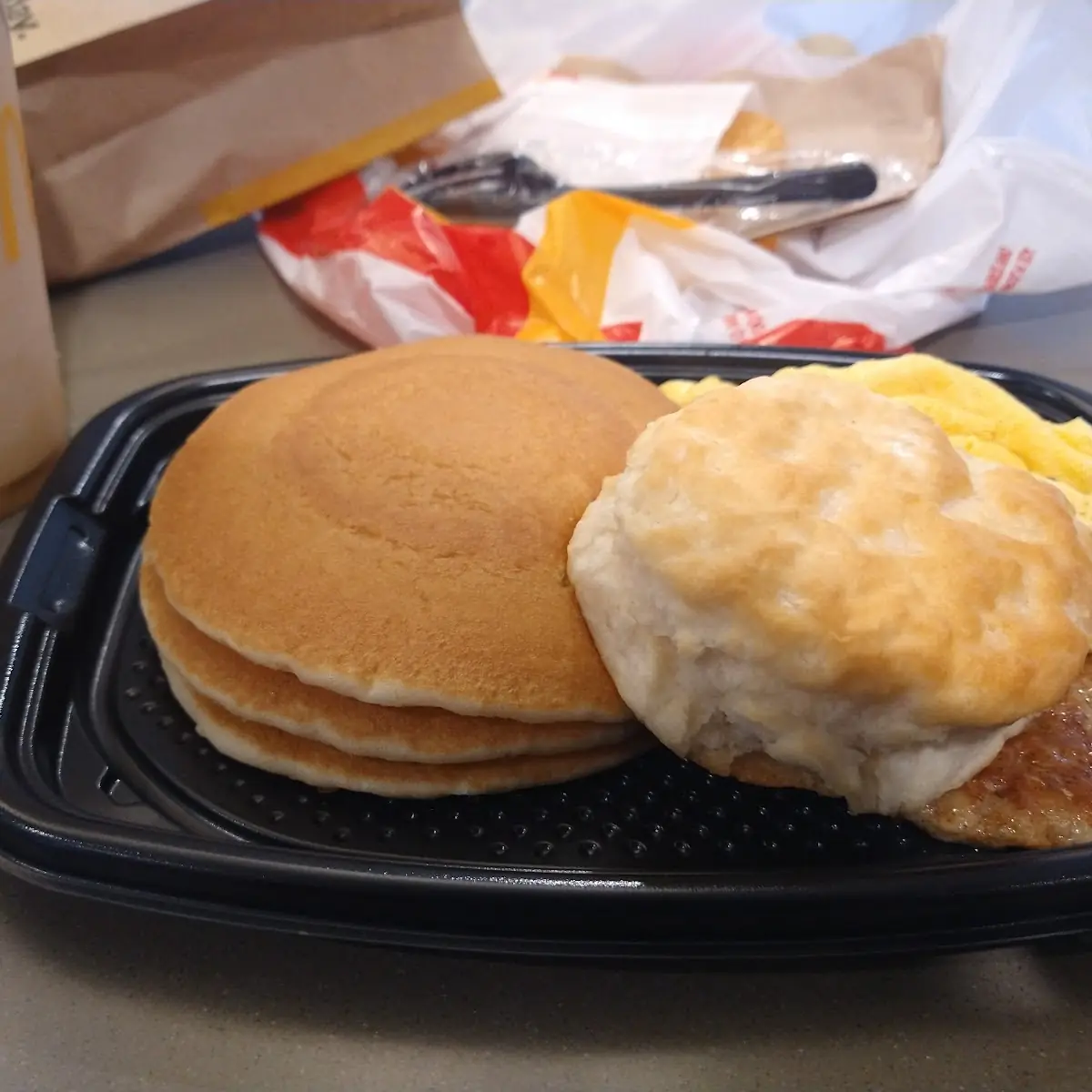 Big Breakfast with Hotcakes