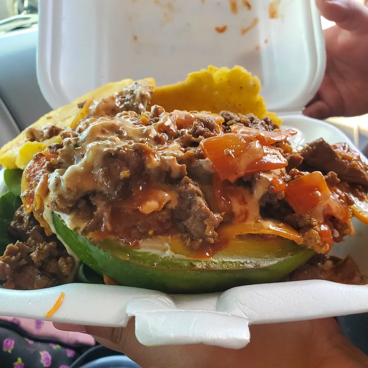 Aguacate Relleno de Churrasco