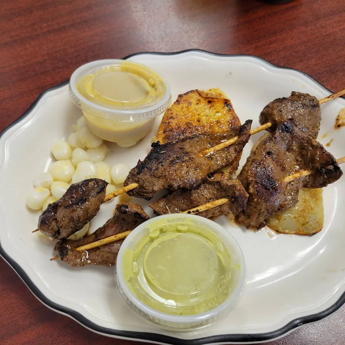 Anticuchos de Corazon de Res