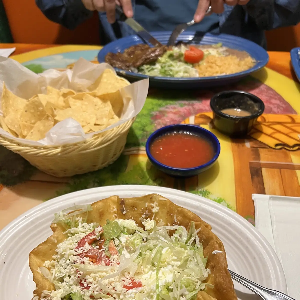 Chicken Taco Salad