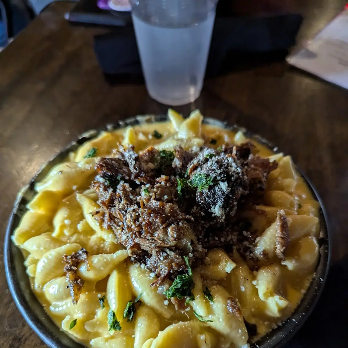 BBQ Pulled Pork Mac and Cheese
