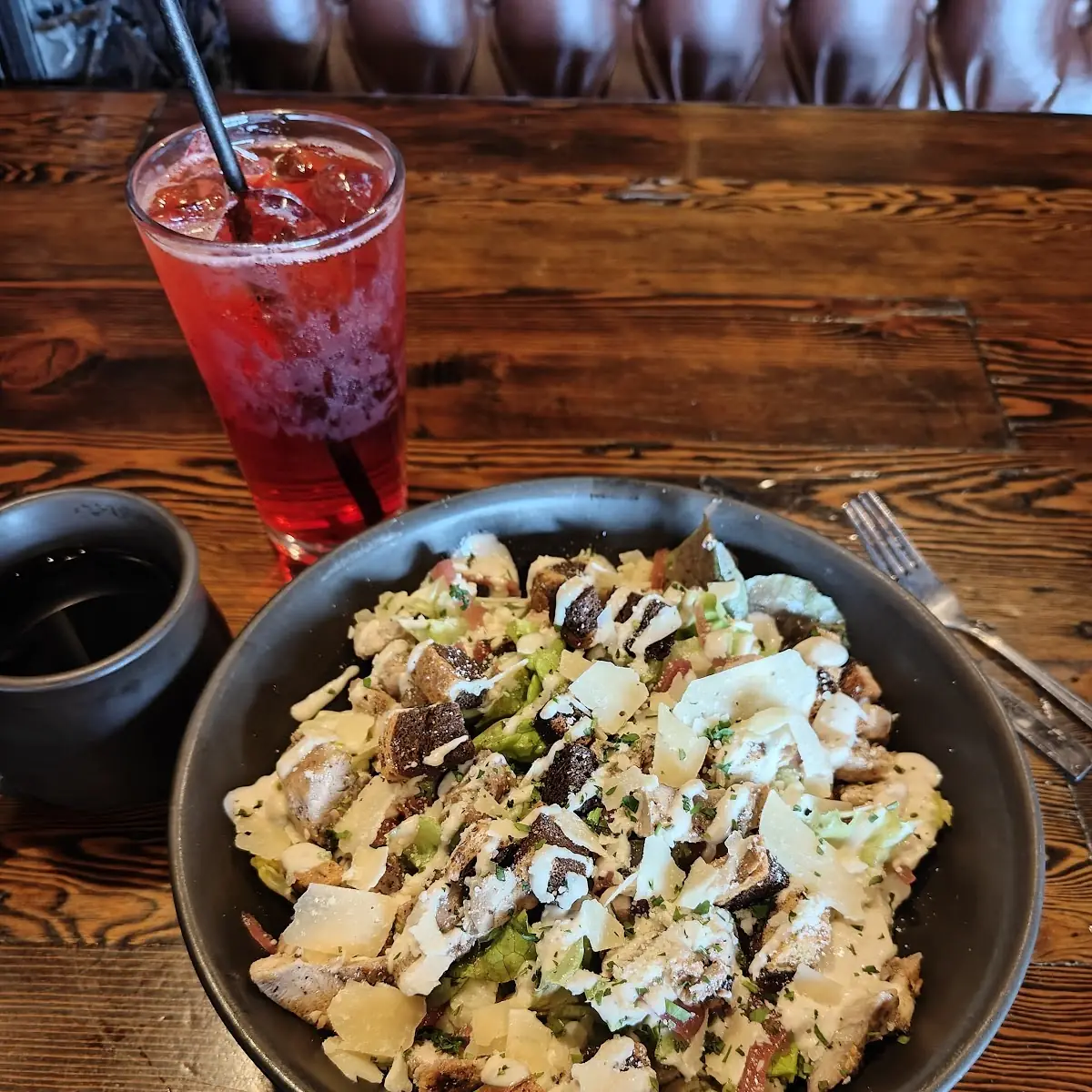 Blackened Chicken Caesar Salad