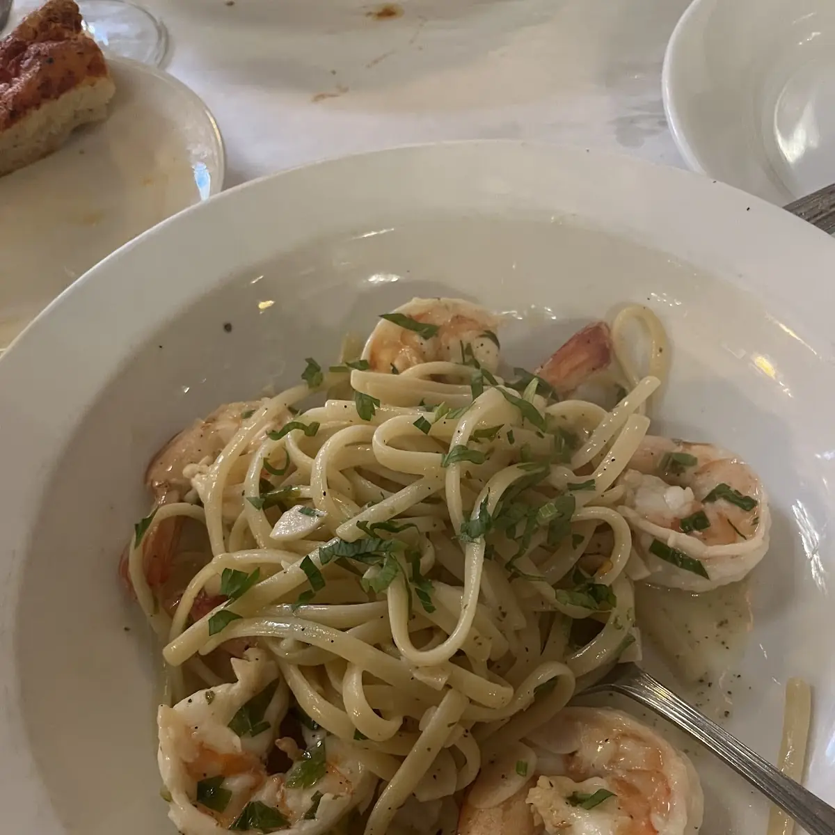 Shrimp Linguine