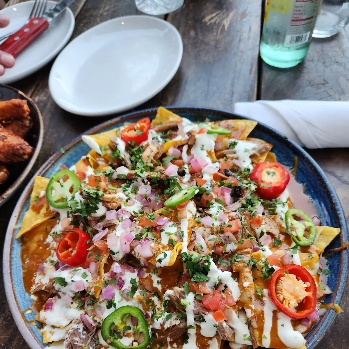 Grilled Chicken Nachos