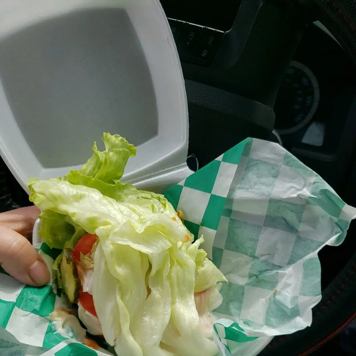 Lettuce Bun Bacon Burger