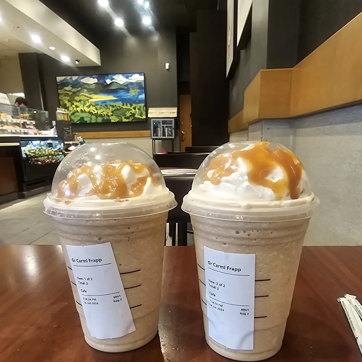 Caramel Frappe